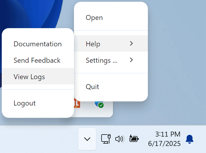 Windows logs